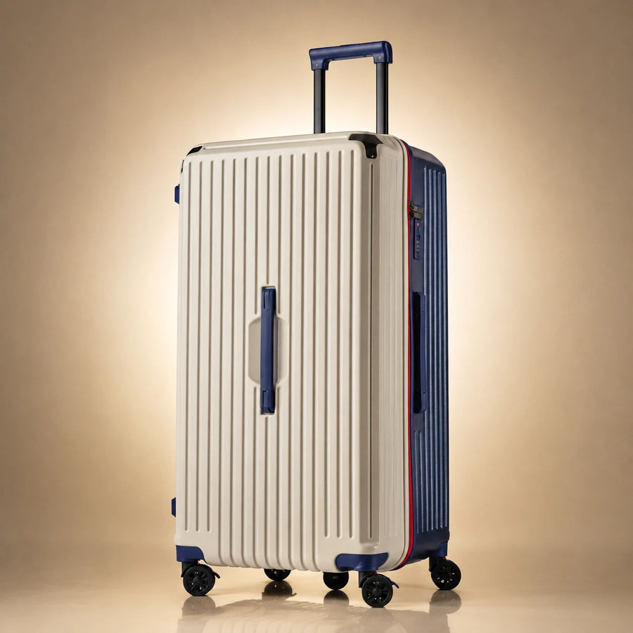 Trochi Charles Trunk Check-In Large — White (view 1)