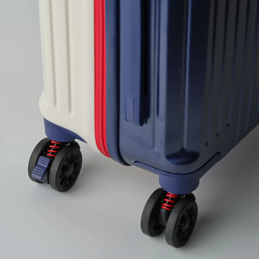 Trochi Charles Trunk Carry-On — White (view 6)