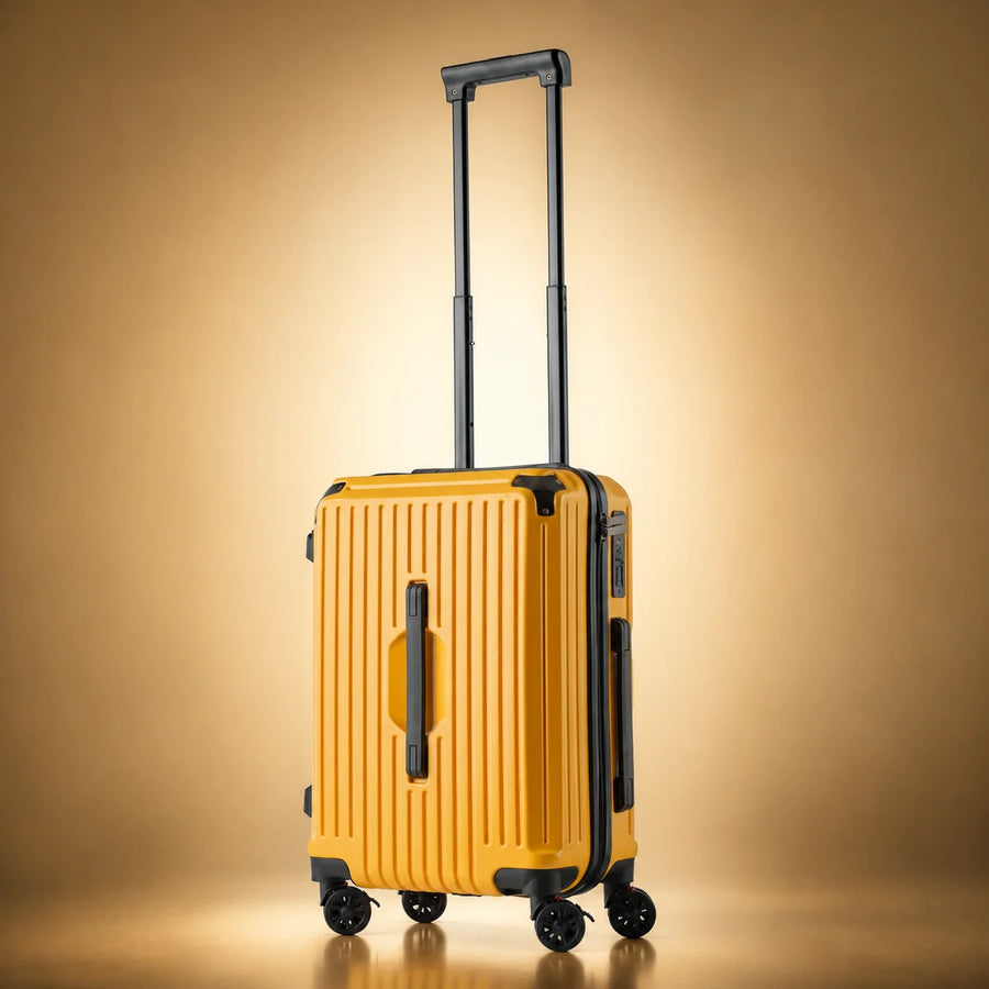 Trochi Charles Trunk Carry-On — Yellow (view 1)