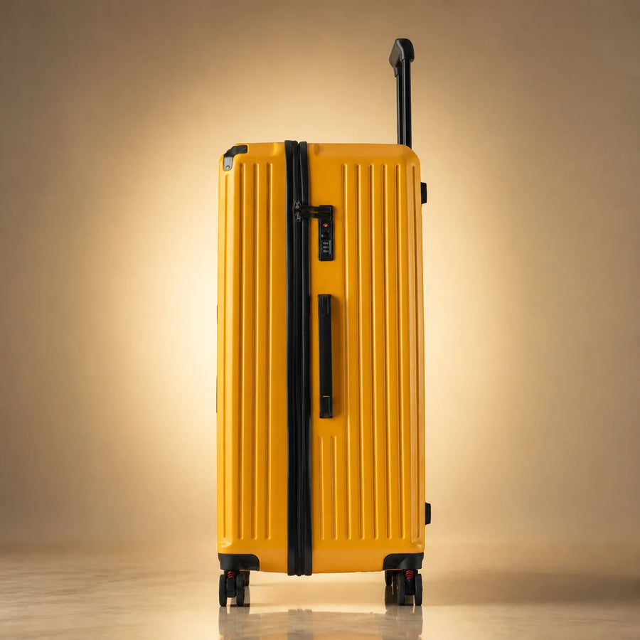 Trochi Charles Trunk Check-In Large — Yellow (view 2)