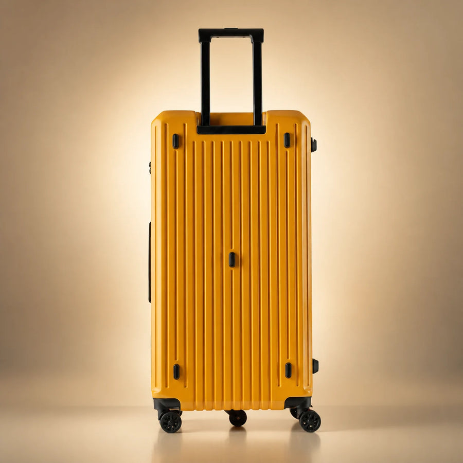 Trochi Charles Trunk Check-In Large — Yellow (view 3)