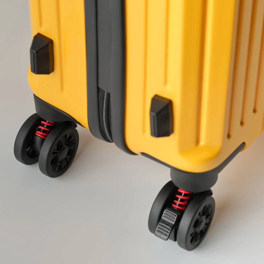 Trochi Charles Trunk Carry-On — Yellow (view 7)