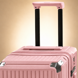 Trochi Charles Trunk — Sakura Pink — Telescopic handle and corner protectors