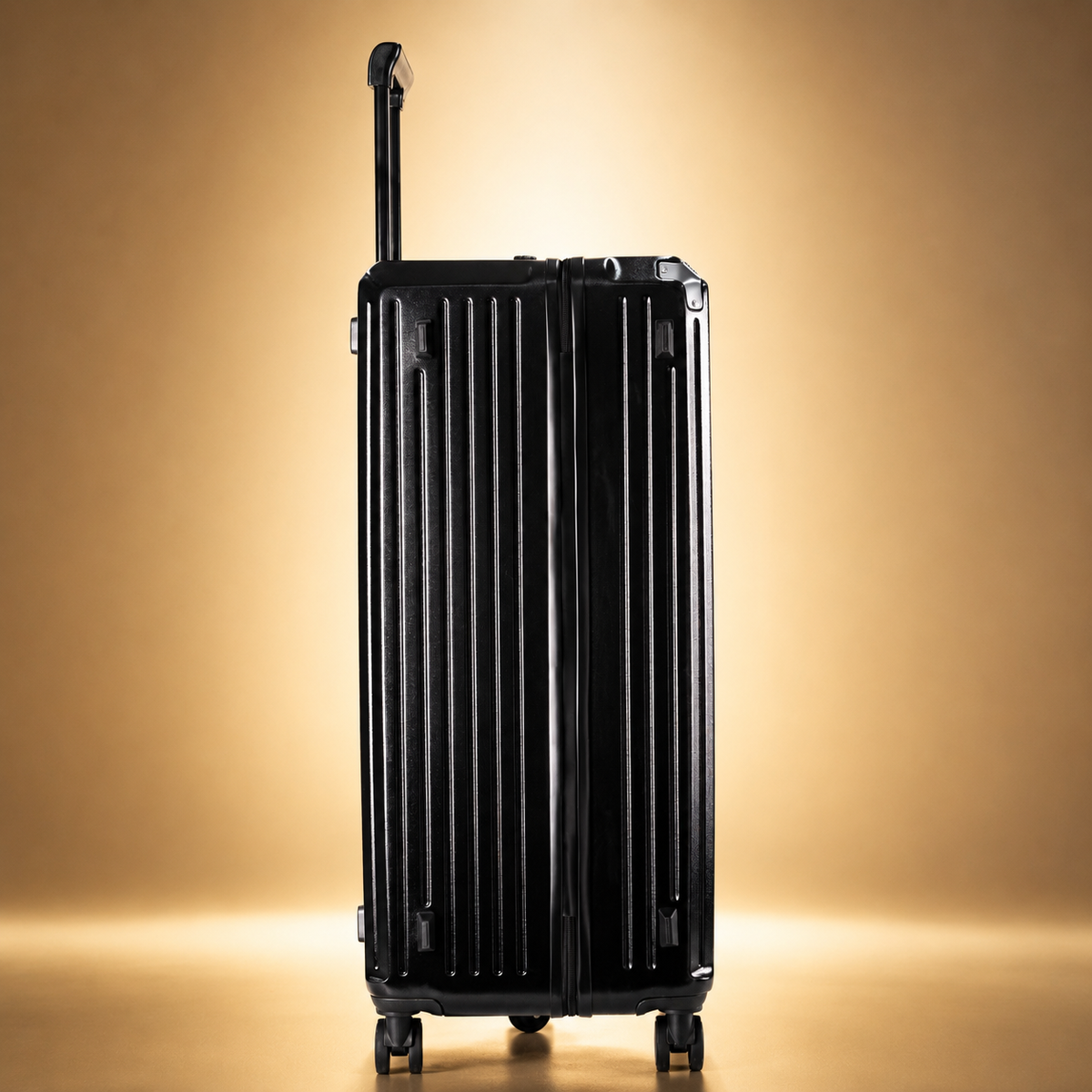Trochi Charles Trunk Check-In Large — Black (view 3)