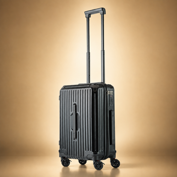 Trochi Charles Trunk Check-In Medium — Black (view 2)