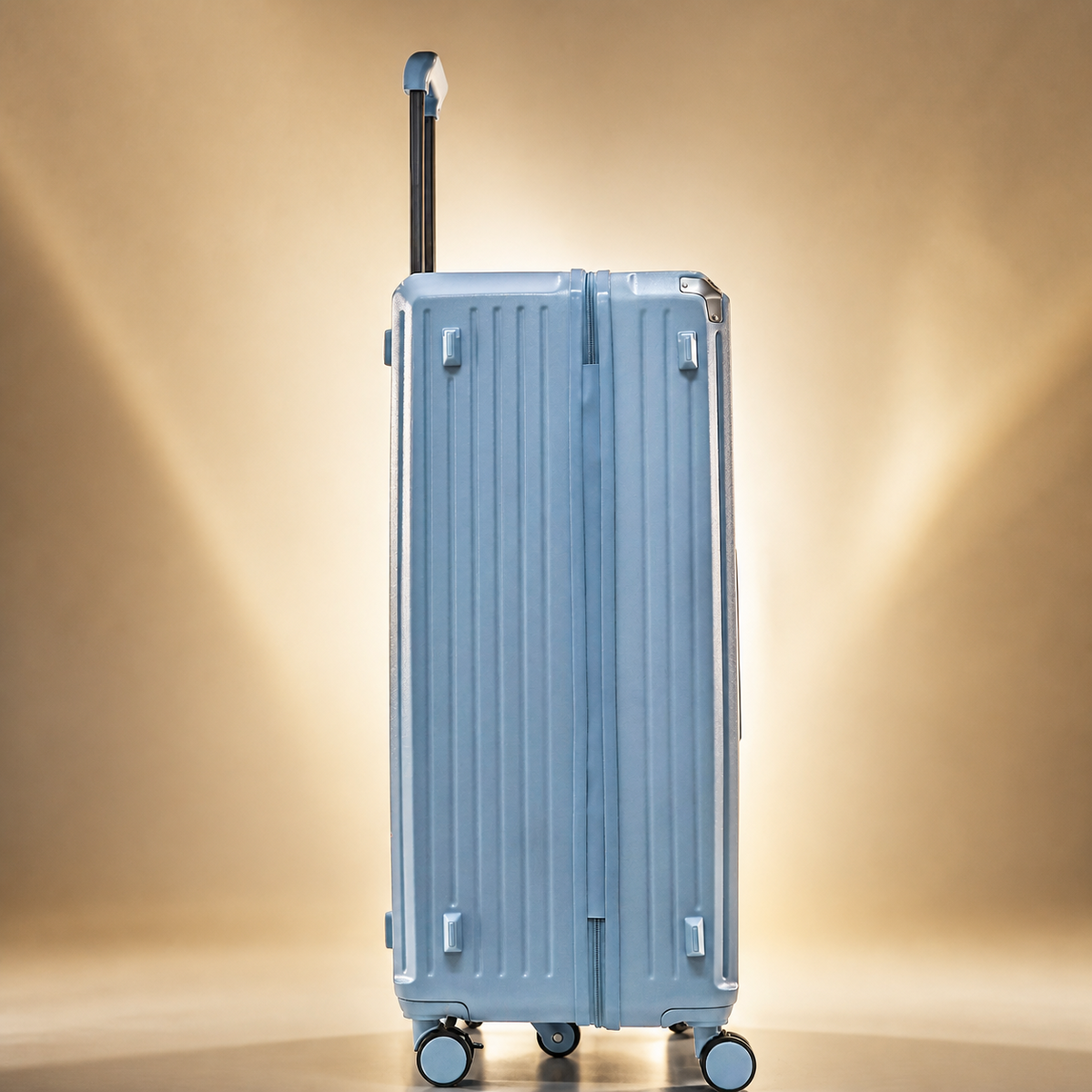 Trochi Charles Trunk Check-In Large — Blue (view 4)