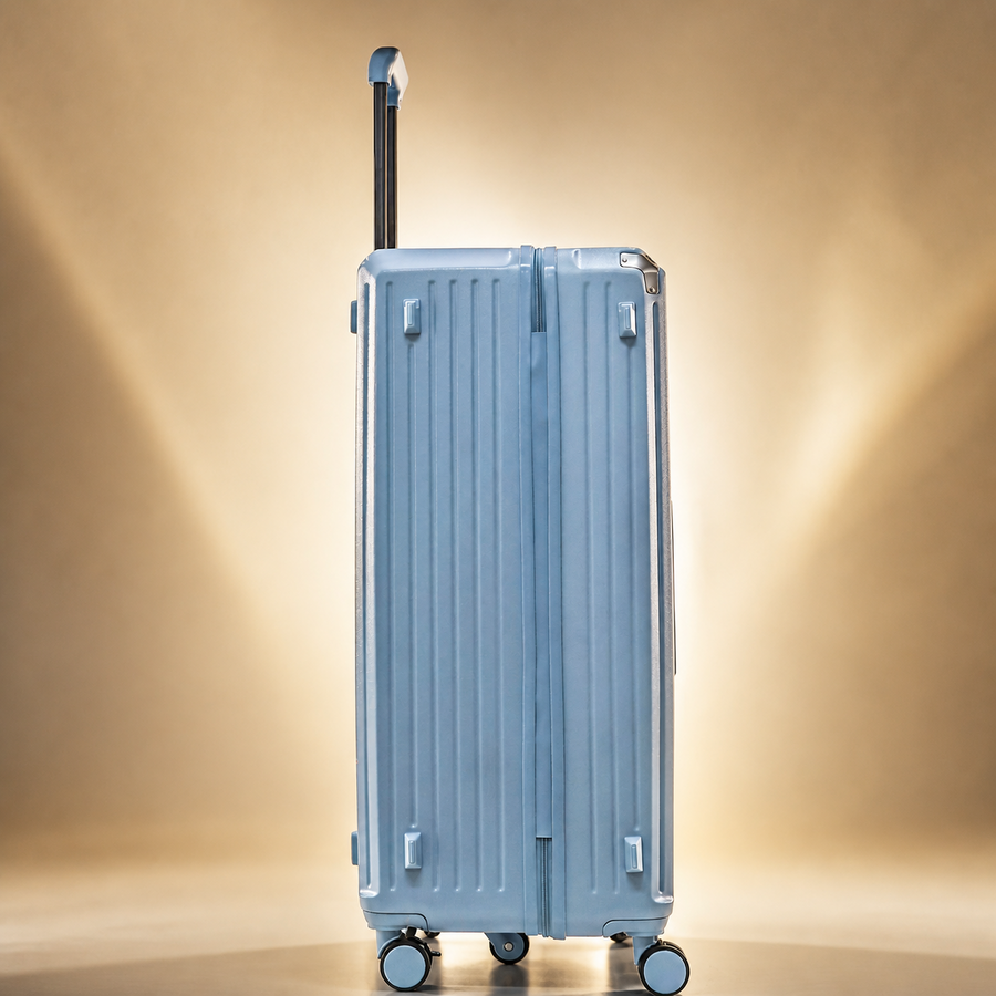 Trochi Charles Trunk Check-In Large — Blue (view 4)
