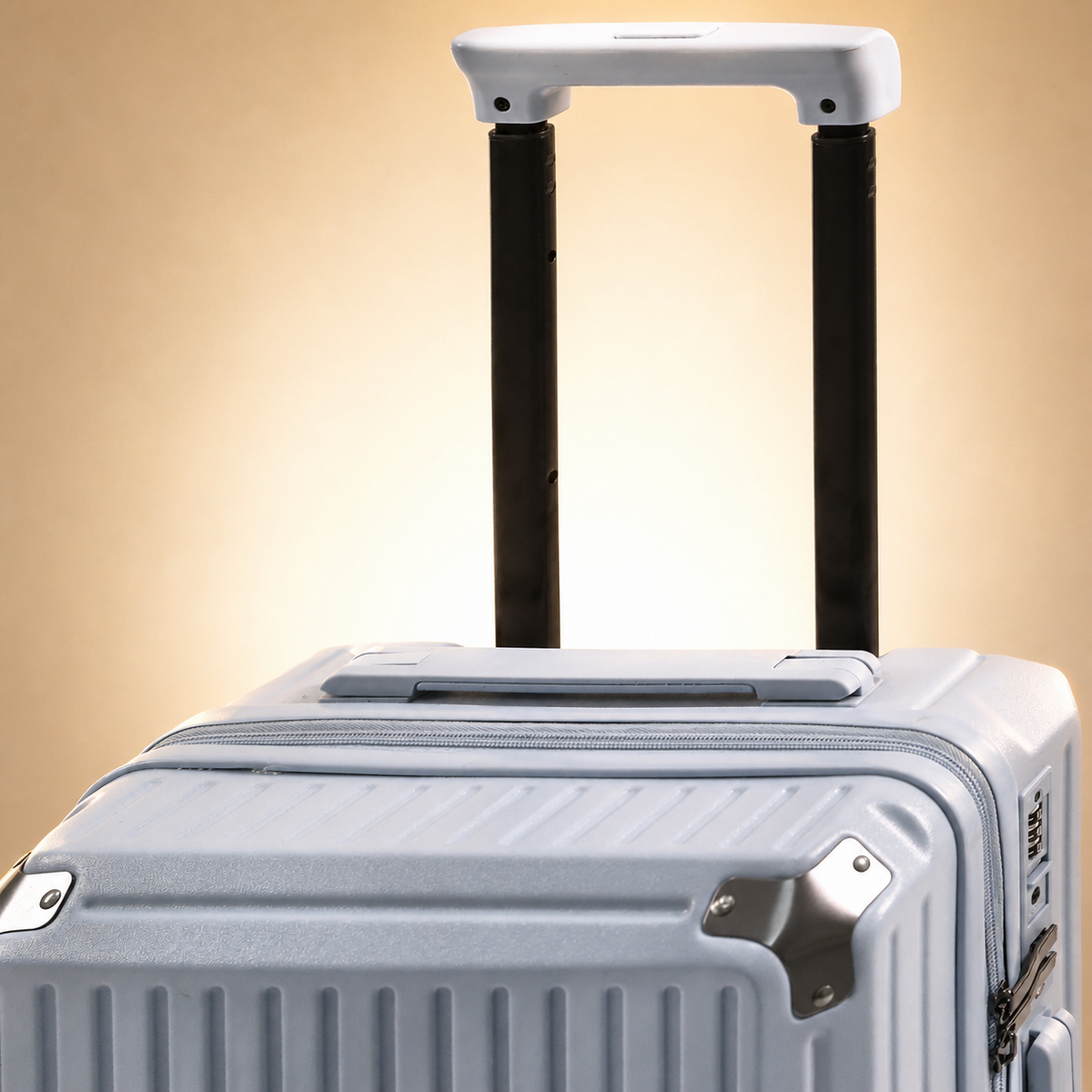 Trochi Charles Trunk Carry-On — Blue (view 5)