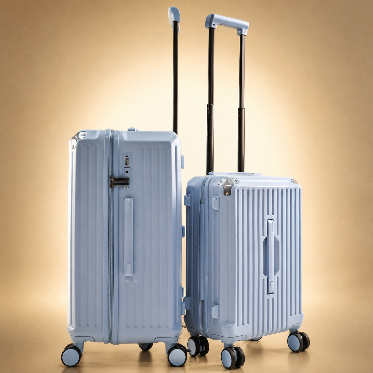 Trochi Charles Trunk Check-In Large — Blue (view 12)