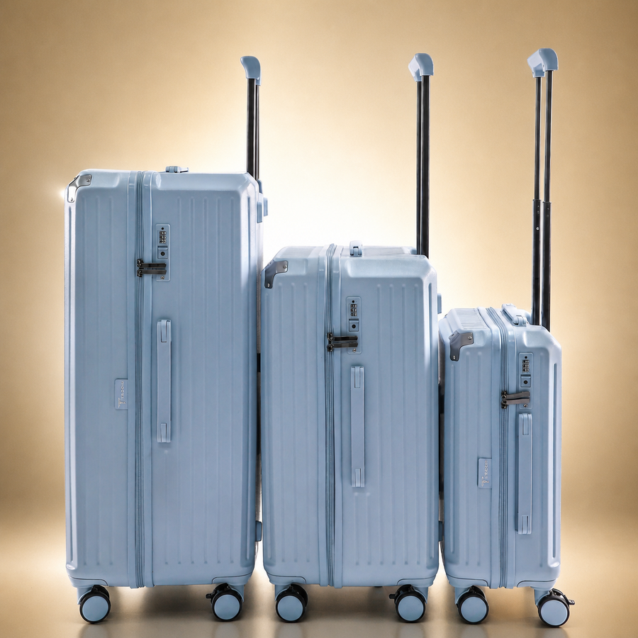 Trochi Charles Trunk Check-In Large — Blue (view 18)