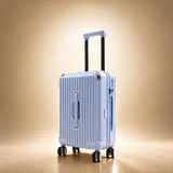 Trochi Charles Trunk Carry-On — Blue (view 2)