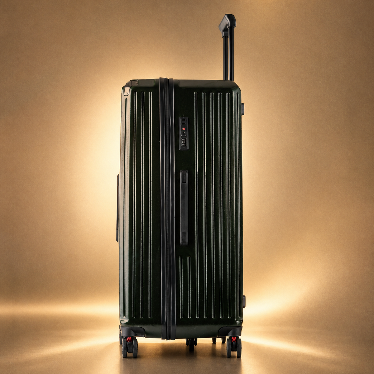 Trochi Charles Trunk Check-In Large — Dark Blue (view 2)