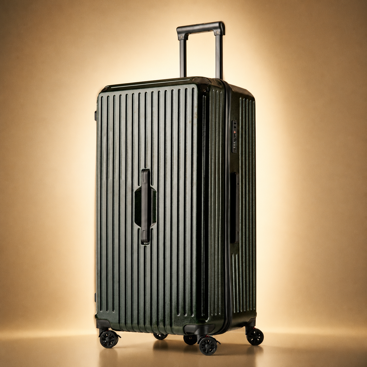 Trochi Charles Trunk Check-In Large — Dark Blue (view 3)