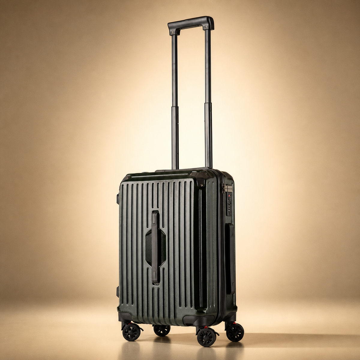 Trochi Charles Trunk Carry-On — Dark Blue (view 3)