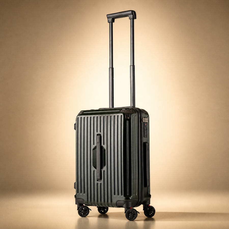 Trochi Charles Trunk Carry-On — Dark Blue (view 3)
