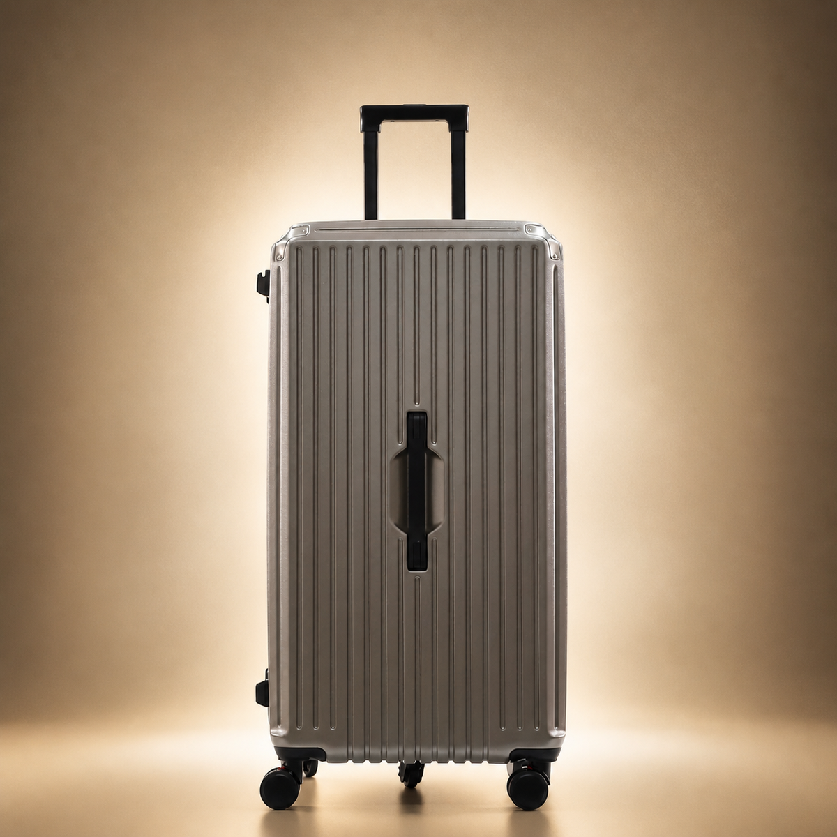 Trochi Charles Trunk Check-In Large — Gray (view 2)