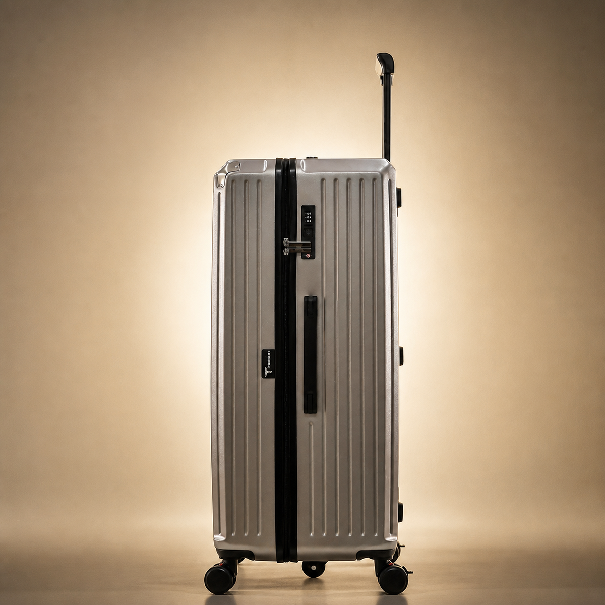 Trochi Charles Trunk Check-In Large — Gray (view 3)