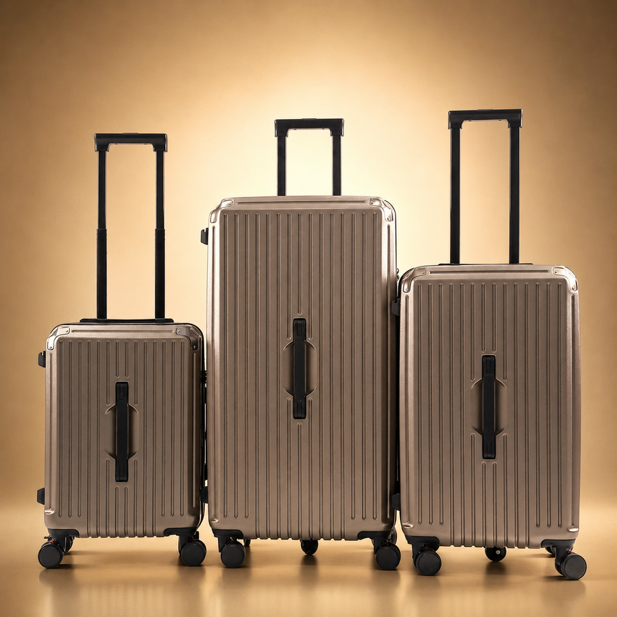 Trochi Charles Trunk Carry-On — Gray (view 3)
