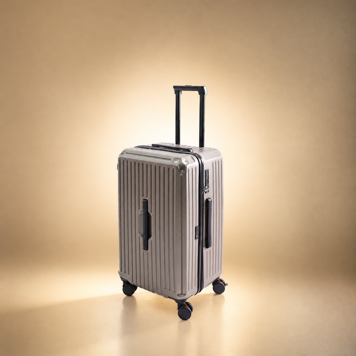Trochi Charles Trunk Carry-On — Gray (view 2)
