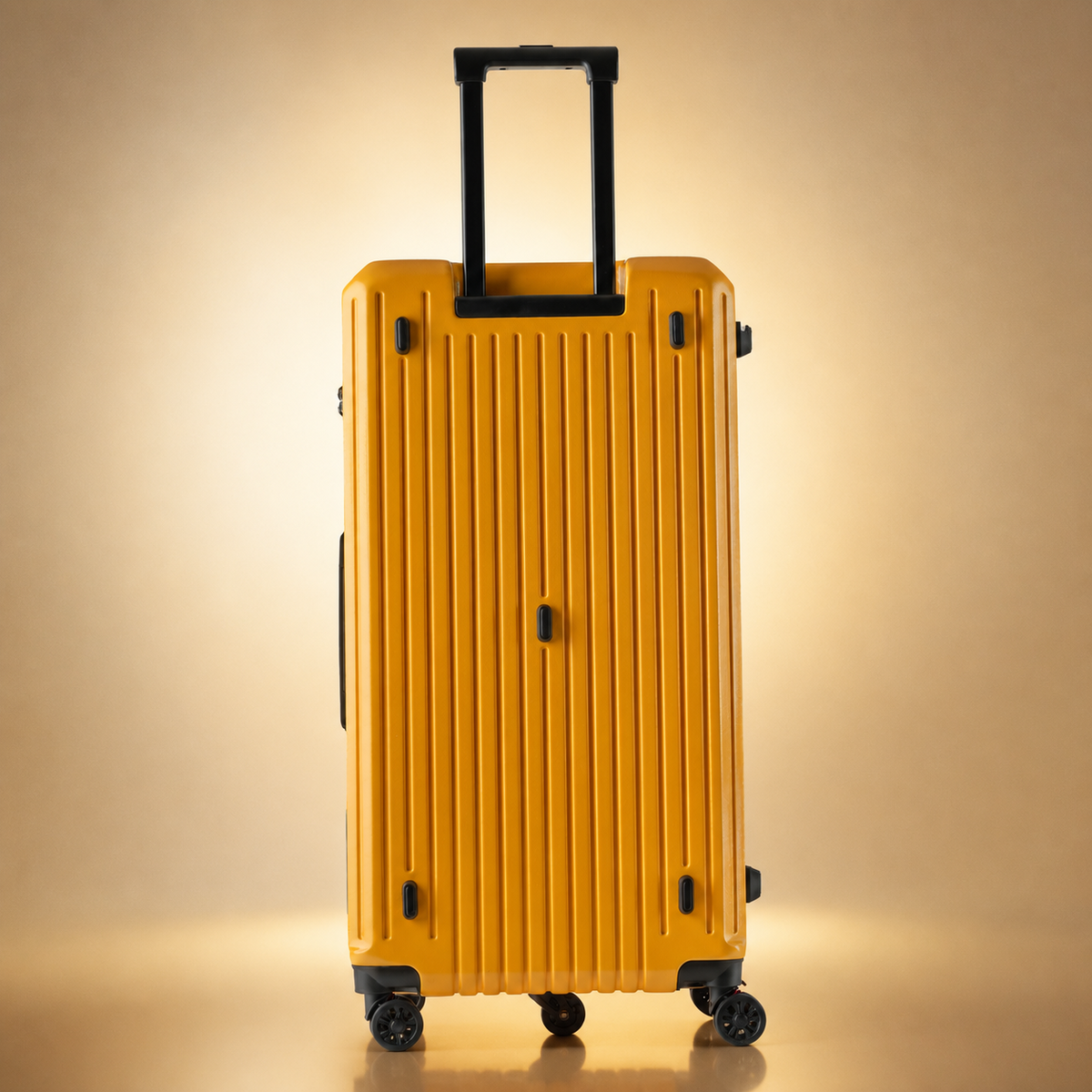 Trochi Charles Trunk Check-In Large — Yellow (view 1)