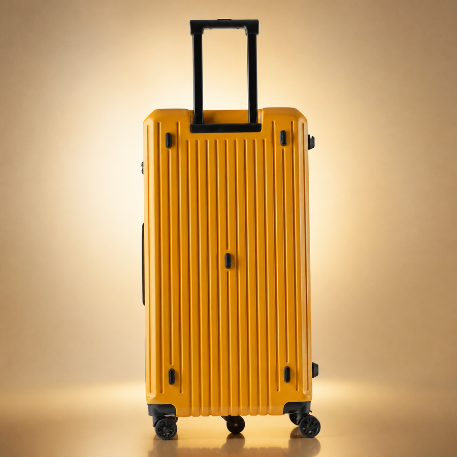 Trochi Charles Trunk Check-In Large — Yellow (view 1)
