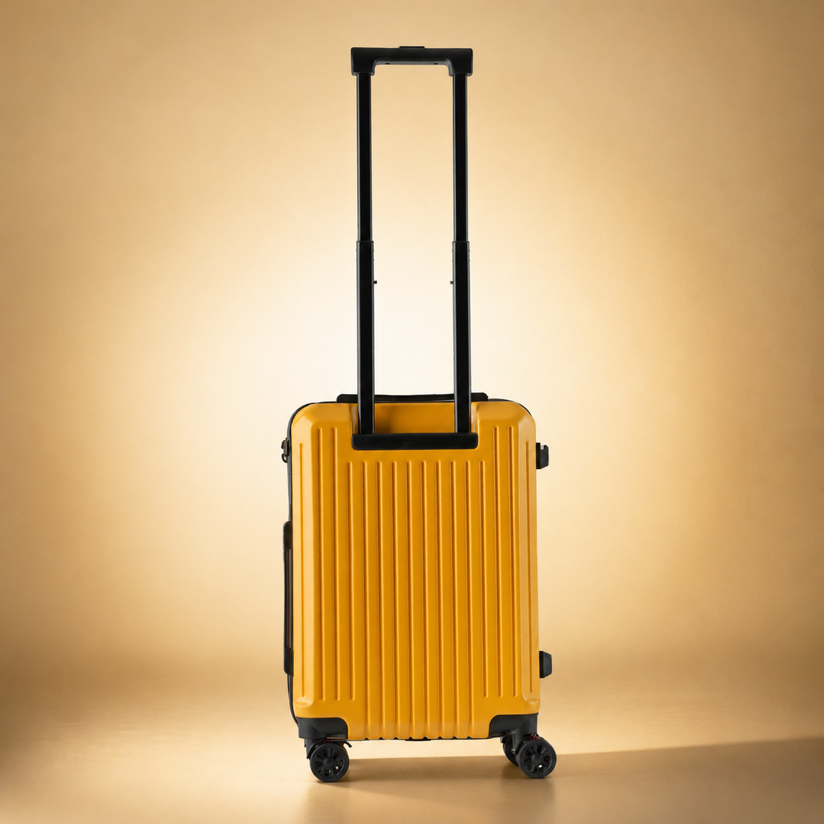 Trochi Charles Trunk Carry-On — Yellow (view 1)