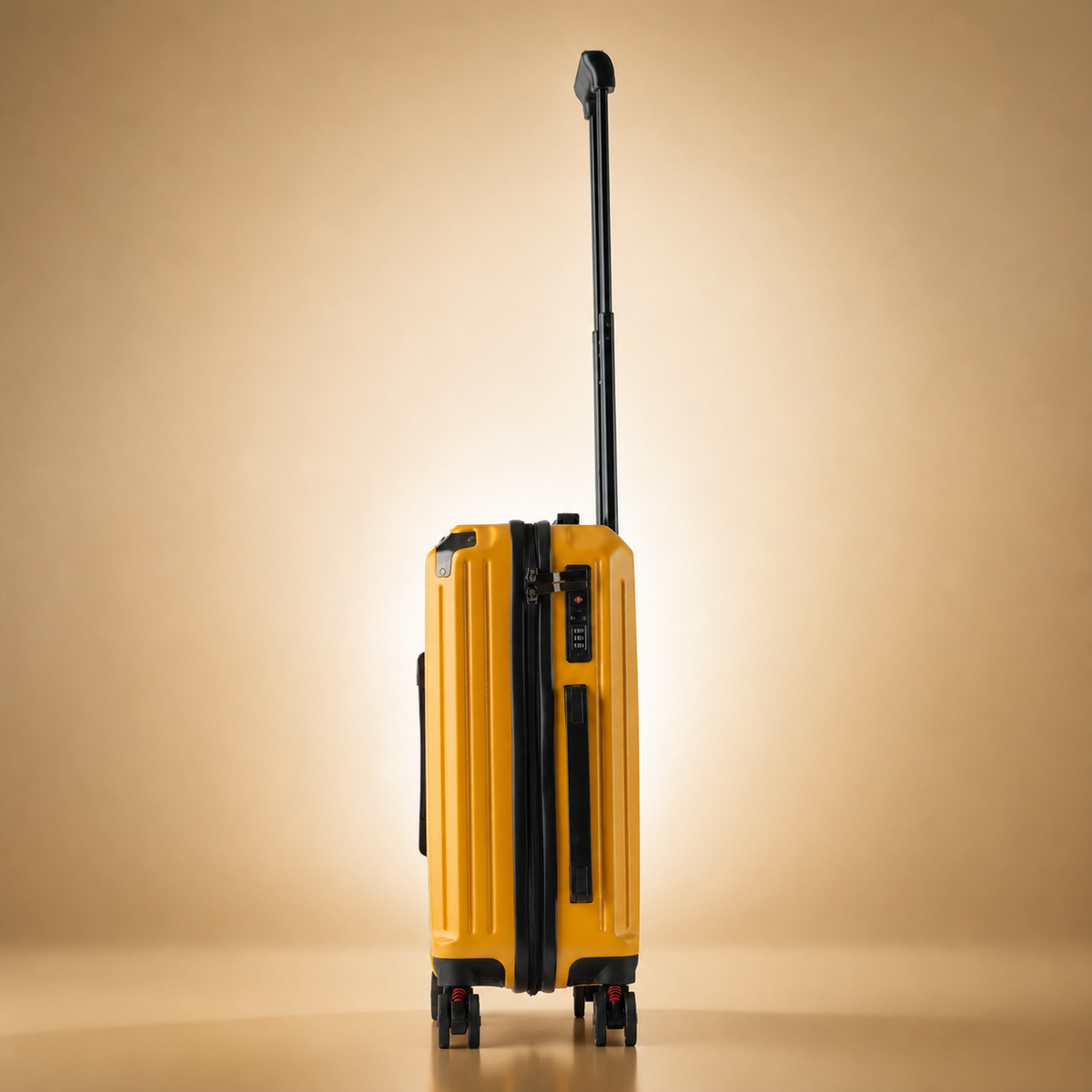Trochi Charles Trunk Carry-On — Yellow (view 2)