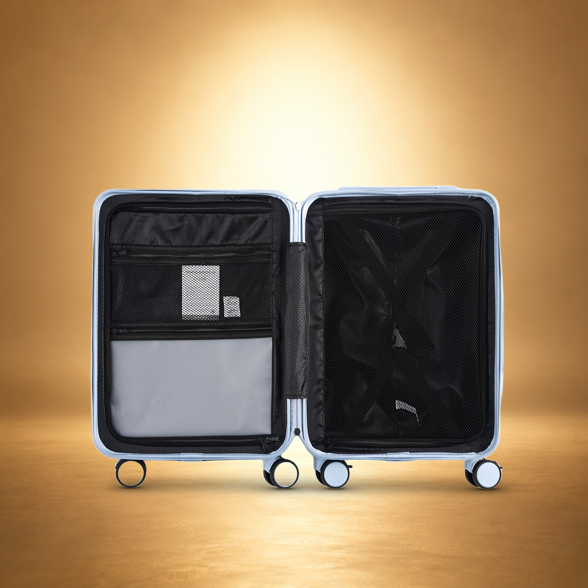 Trochi Charles Trunk — Arctic Blue — product view