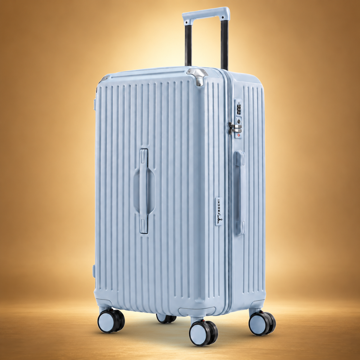 Trochi Charles Trunk — Arctic Blue — product view