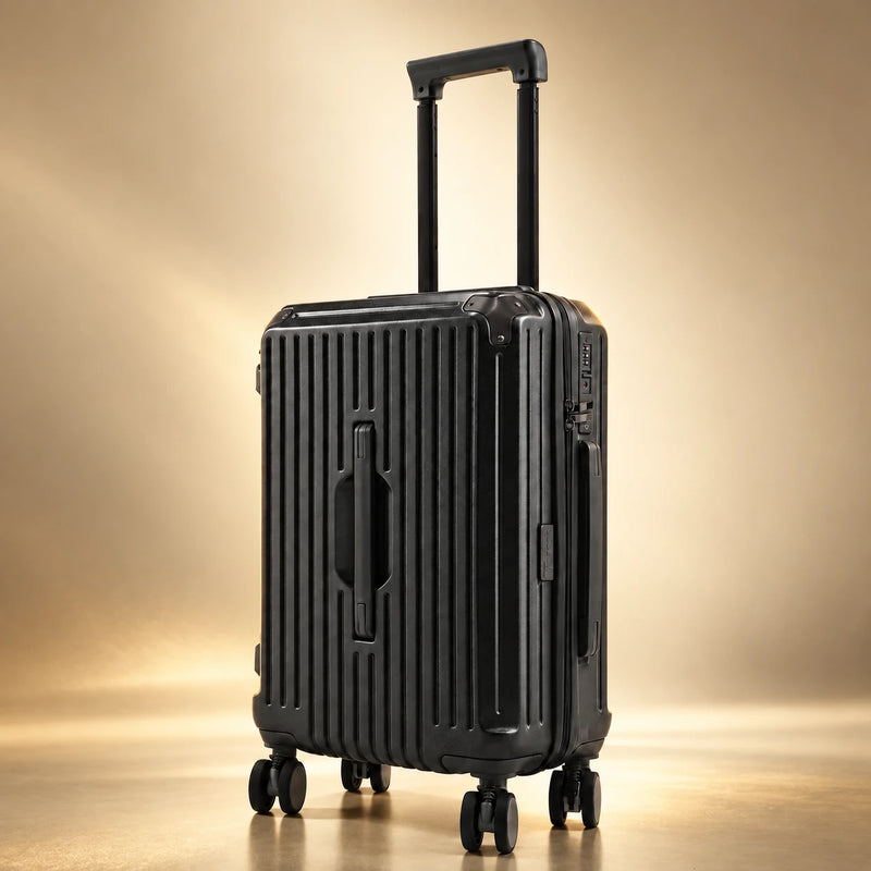 Trochi Charles Trunk Check-In Medium — Pirate Black (view 1)